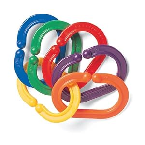 Discovery Toys BOOMERINGS Links to Attach Baby Toys to Stroller & Car Seat| Kid-Powered Learning | STEM Toy Early…