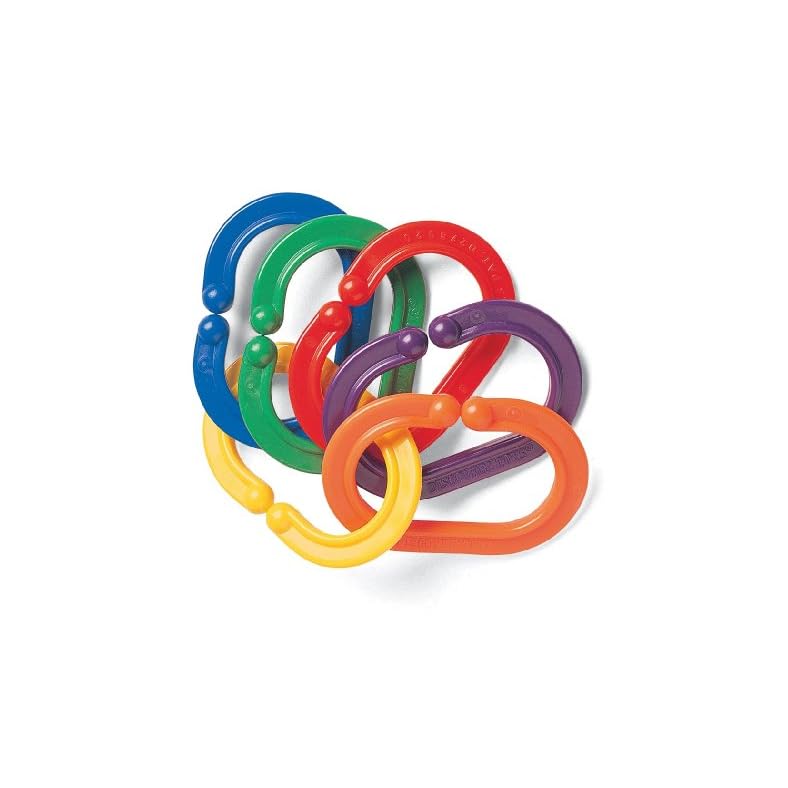 Discovery Toys BOOMERINGS Links to Attach Baby Toys to Stroller & Car Seat| Kid-Powered Learning | STEM Toy Early…
