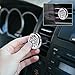 Romanda Car Vent Clip Air Freshener Diffuser- Easy and Efficient Way to Improve Air Quality Inside Your Car, Simply Add Some Essential Oils or Perfume to The Aromatherapy Diffuser, with 8 Pads.