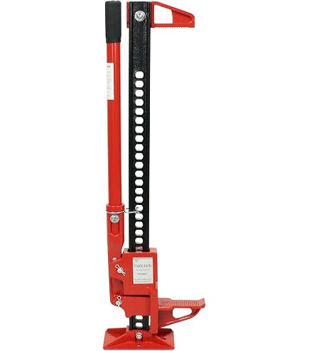 VEVOR 3.18 Ton Farm Jack – 122cm High Lift Jack, Ratcheting, For Tractors, Trucks, SUV, Off-Road & Heavy Duty Lifting-1028503