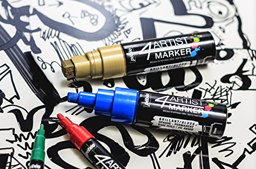 Pebeo 4Artist Marker, Oil Paint Marker, 4 mm - Grey