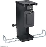 Newstar CPU-D075BLACK Lockable Under Desk PC Mount - Black, Fits 20-36cm H, view 4