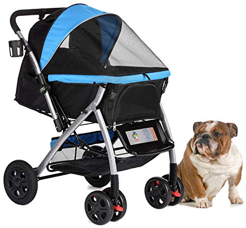 dog stroller reversible handle