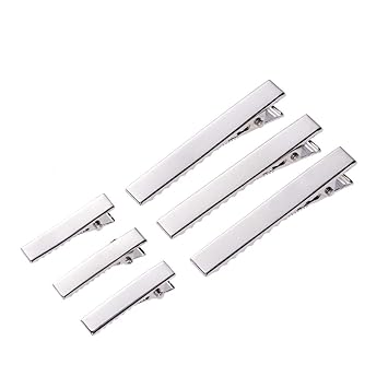 Amazon Com Beaupretty Alligator Hair Clips Single Prong Curl