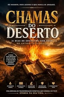 Livro CHAMAS DO DESERTO: 21 DIAS DE ENCONTRO COM DEUS NO ANTIGO TESTAMENTO PARA FORTALECER SUA FE