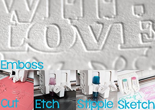 Silhouette Curio Starter Bundle with 12 Oracal 651 Sheets, Pixscan Mat, 24 Sketch Pens, Tools, and More - Thumbnail 4