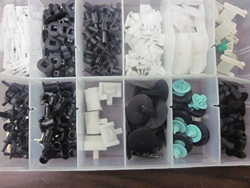 RETAINER GROMMET FENDER MOLDING TRIM CLIPS HOOD BUMBER RIVETS PIN INTERIOR EXTER ( 255pc FOR VOLKSWAGON )