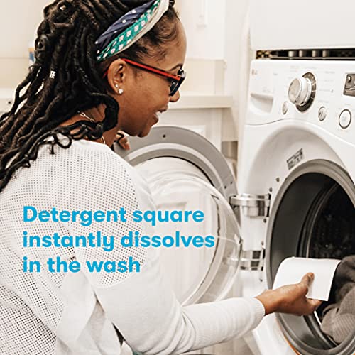 ECOS Laundry Detergent Sheets No Plastic Jug for 57 Count (Pack of 2