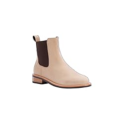 Nisolo Carmen Chelsea Boot 2.0, Almond, 10, Boots