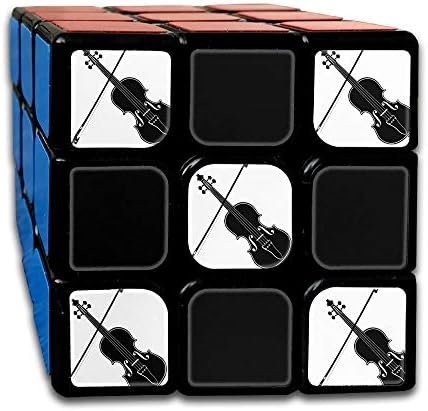 Puzzle Party Toy, Mini Puzzles Birthday Party Favors for Kids Boys Girls, Violin Pop Art 3x3 Smooth Speed Magic Puzzles Cube Magic Speed Cube Puzzles Toys