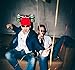 Fun Guzzler Party Hat - Beer and Soda Helmet, Gags Cap Red