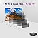 RAGU Z400 Mini Projector, Multimedia Home Theater Video Projector with +21% Lumens 50,000Hours Support HDMI VGA USB AV SD Connected with Laptop/iPad Smartphone Xbox for Movie Game Party(2018 Upgraded)