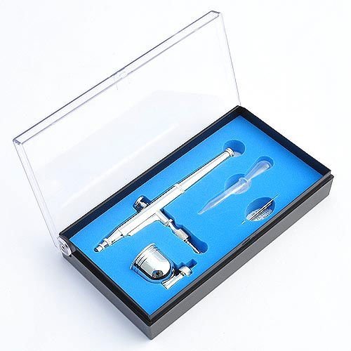 Premium Dual Action Airbrush Kit Craft Nail Art New Sil