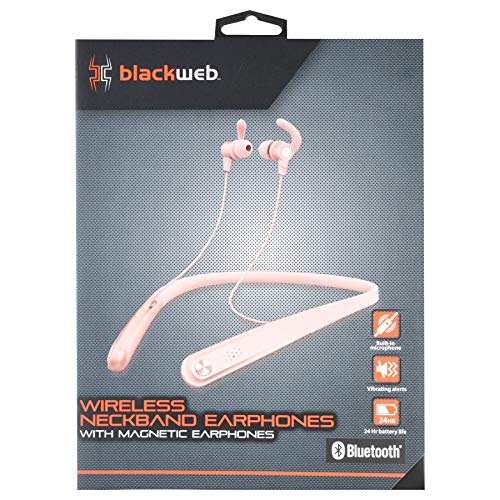 Bluetooth Earphones Blackweb Wireless Neckband Earphones Blackweb