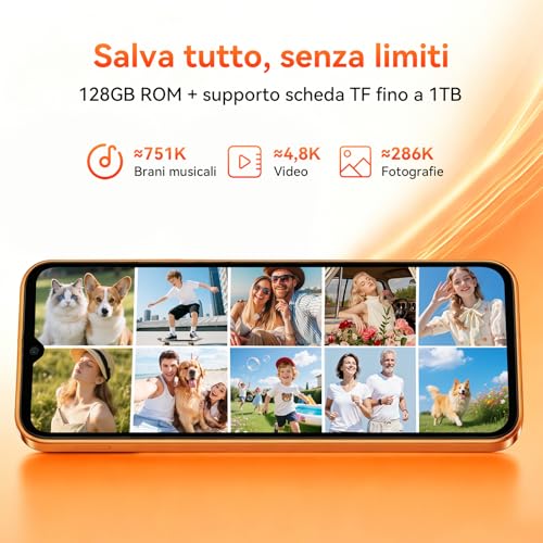 Blackview WAVE 10C Smartphone Offer Android 16.6.88 Inch HD+ IPS, 32MP+13MP, 16GB+128GB/1TB TF, 5000mAh Mobile Phone Offer/GPS/Face ID/WiFi 5G/3 Card Slots/3.5 mm/3 Years Warranty