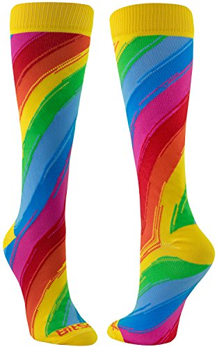 BitSox Women's Rainbow Knee High Socks