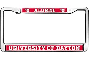 GRAPHICS & MORE University of Dayton Alumni Logo Full Size Standard License Plate Metal Frame