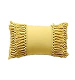 Tassel Throw Pillow Decorative Cotton Sham,12