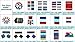 GOGO Sweatband Set Sports Athletic Exercise Headband Wristband Set