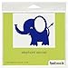 Bobee Baby Elephant Wall Decals for Nursery Decor, Kids Room, Royal Blue, 5-pack
