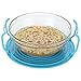 Home-X - Micro Mate, The Ultimate Multifunctional Microwave Accessory, Functions as Plate Cover, Tray with Handles, and Plate Stacker