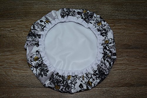 Eco-Friendly//Reusable//Medium Bowl Cover//Standing Mixer//Golden Blooms - Thumbnail 3