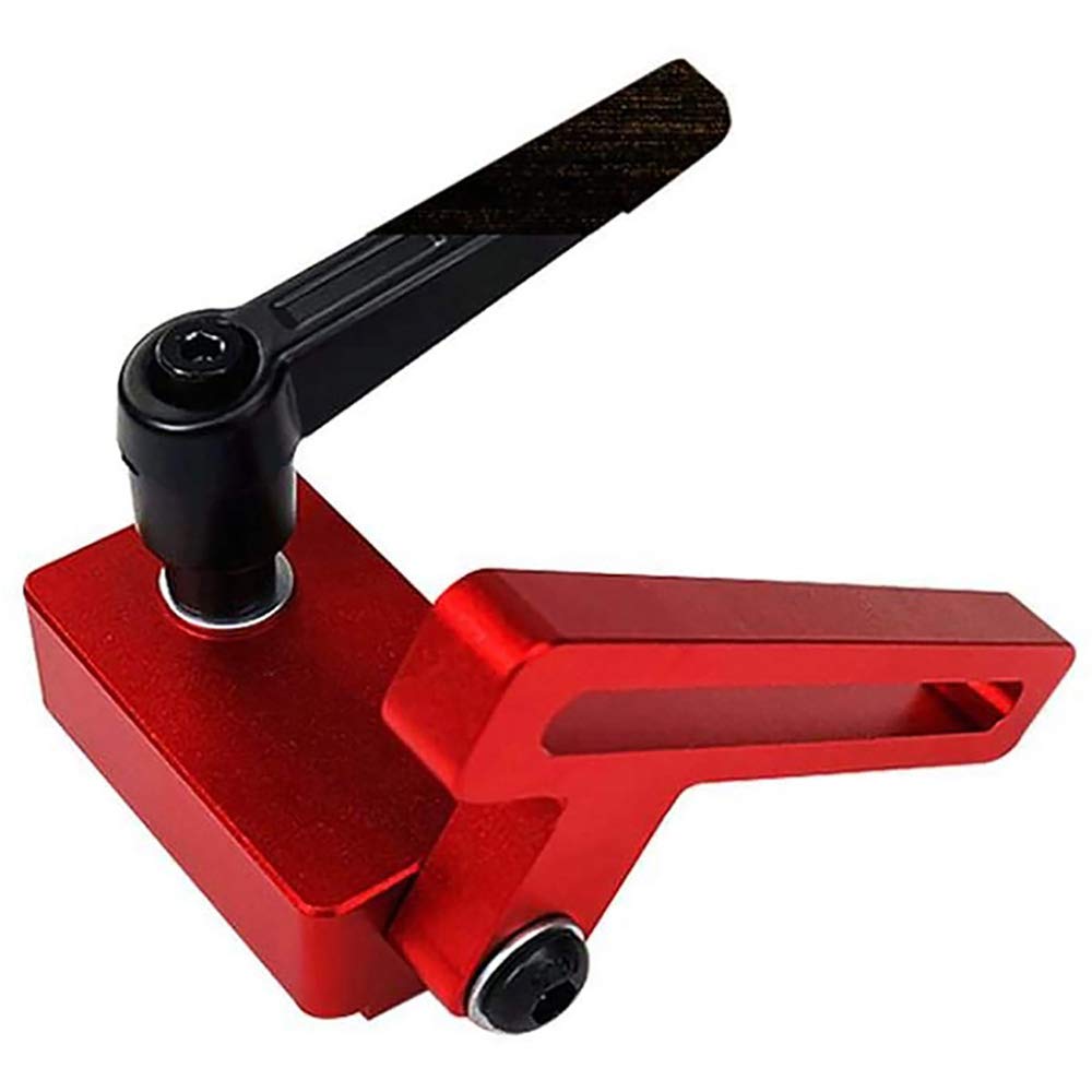 POFET Mitre Track Stop, Miter 30mm/45mm T-Slot Tracks Woodworking DIY Manual Tool Miter for T-Slot T-Tracks