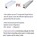 (Pack of 8) Hypergiant LED T5 Integrated Single Fixture, 4FT, 2200lm, 6500K (Super Bright White), 20W, Utility Shop Light, Ceiling and Under Cabinet Light, Corded Electric with Built-in ON/Off Switch