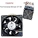 7000RPM Cooling Fan Replacement 4-pin Connector For Antminer Bitmain S7 S9 (7000RPM, Black #1)