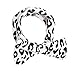 EagleUS 6pcs Baby Girls Toddler Bow Headband Leopard Elastic Hair Bows Bands Hoops Newborn Headwear (Leopard)