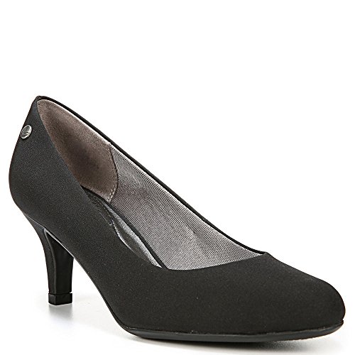 Life Stride Women's Parigi Pump,Black Microfiber,US 7.5 N