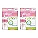 Dr. Brown's Options Wide-Neck Baby Bottles, 5 Ounce, Pink Print, 4 Count
