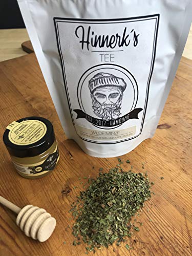 HINNERKS`S TEE, 2x 70 Gramm, Wilde Minze - Pfefferminztee , Kräutertee – Bild 3