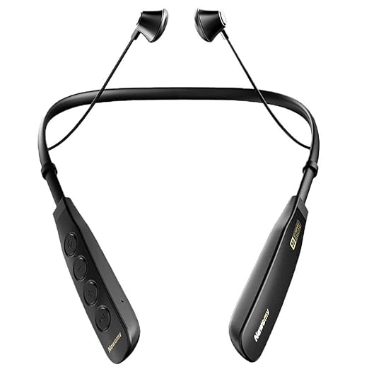 Newsmy Q18 Drahtloser Bluetooth Kopfhörer MP3 Musik Player 8G Speicher Ohrhörer Laufen Sport Headset Hals-in-Ear