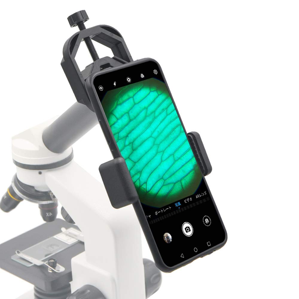 Photo 1 of Starboosa Smartphone Microscope Adapter Mount, Universal Phone Scope Mount, Work with Telescope Spotting Scope Microscope Monocular Binocular - Fits iPhone, Samsung, HTC, LG and Smartphone