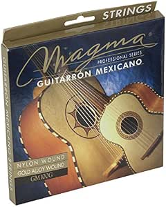 Amazon.com: Juego Cuerdas Guitarron mexicano gm100g Magma : Instrumentos  Musicales