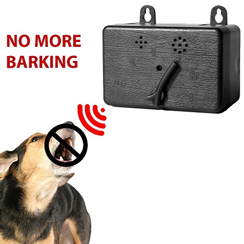 Petsonik Mini Bark Control Device | Outdoor Anti Barking Deterrent | Training Tool | Indoor Stop Barking Box | Safe Dogs | Bark Stopper Eliminator up to 50 Feet Range Controller