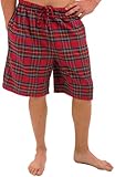 Alexander Del Rossa Men's Cotton Sleep Shorts