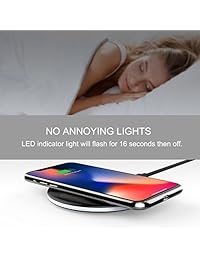 Yootech   Cargador inalámbrico (certificado QI, 7.5 W)