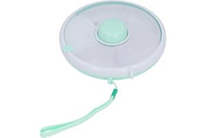 UPALDHOU Snackle Container, Spinning Snack Box Charcuterie Container for Fruit Food Veggie (Green)