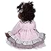 Adora Realistic Black Baby Doll Curls Of Love Toddler Doll - 20 inch, Soft CuddleMe Vinyl, Black Hair, Brown Eyes