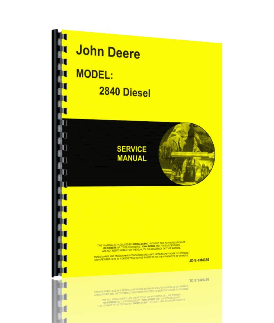 John Deere 2840 Service Manuals