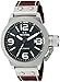 TW Steel Men's CS25 Stainless Steel Watch with Brown Leather Band