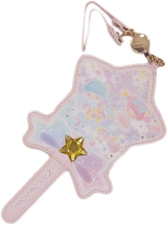 Amazon リトルツインスターズ キキララ 定期入れ 星のステッキ形パスケース ロボット 子ども向けフィギュア おもちゃ