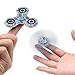 TOLOCO Spinner Fidget Toy Hand Spinner Camouflage,for ADHD EDC Hands Killing Time (A10-Blue skull)