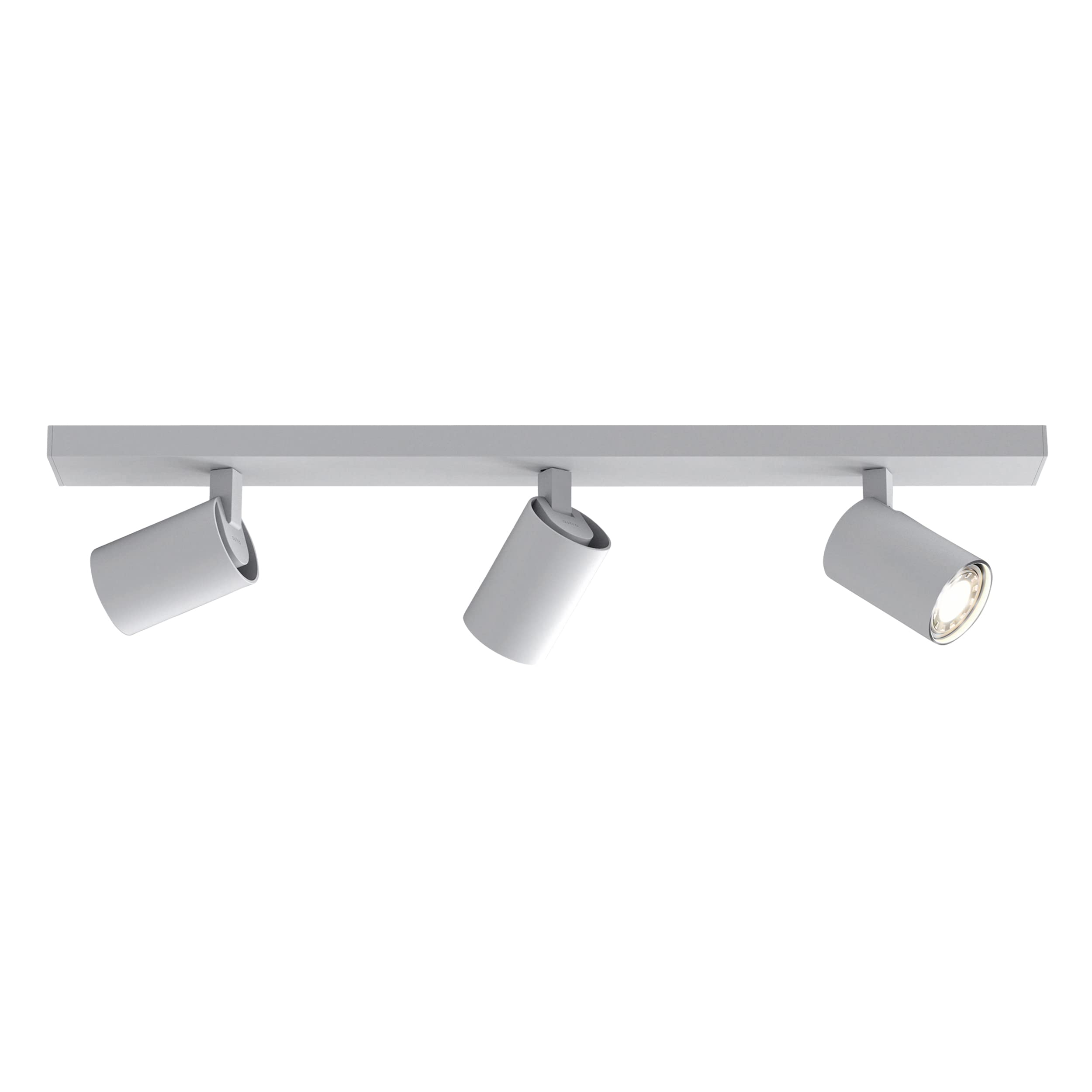 Astro Ascoli Triple Bar Dimmable Indoor Spotlight (Textured White), GU10 Lamp, Designed in Britain - 1286003 - 3 Years Guarantee