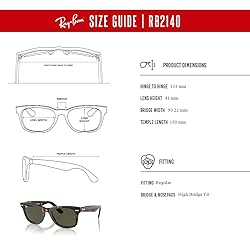 Ray-Ban RB2140 WAYFARER 902 54M Tortoise/Crystal