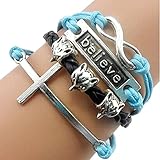 SusenstoneHandmade Adjustable Multilayer Bracelet Wristband
