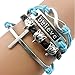 SusenstoneHandmade Adjustable Multilayer Bracelet Wristband