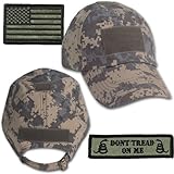 Operator Cap Bundle - w USA/Dont Tread Patches (Digital Camo Cap)
